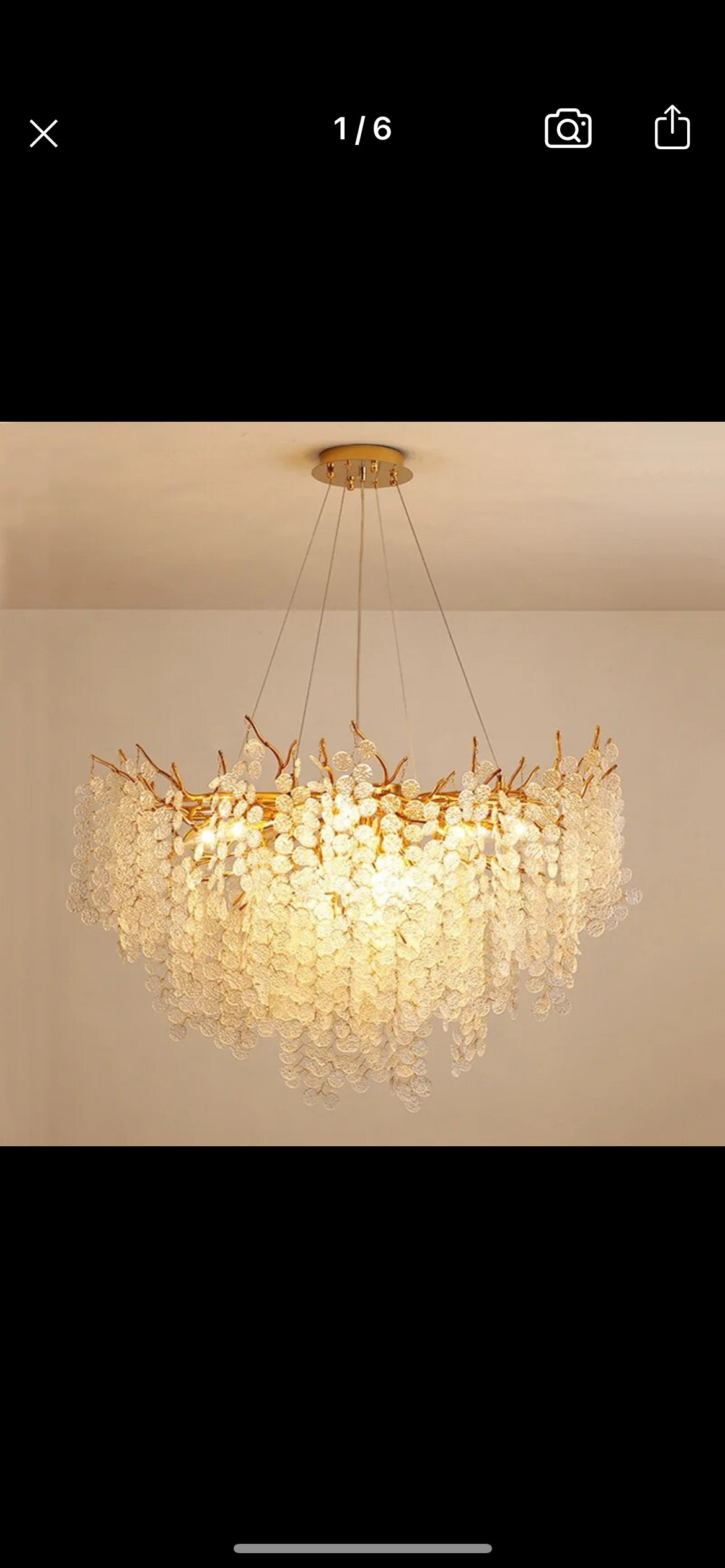 Upscale French Modern Branch Chandelier lighting