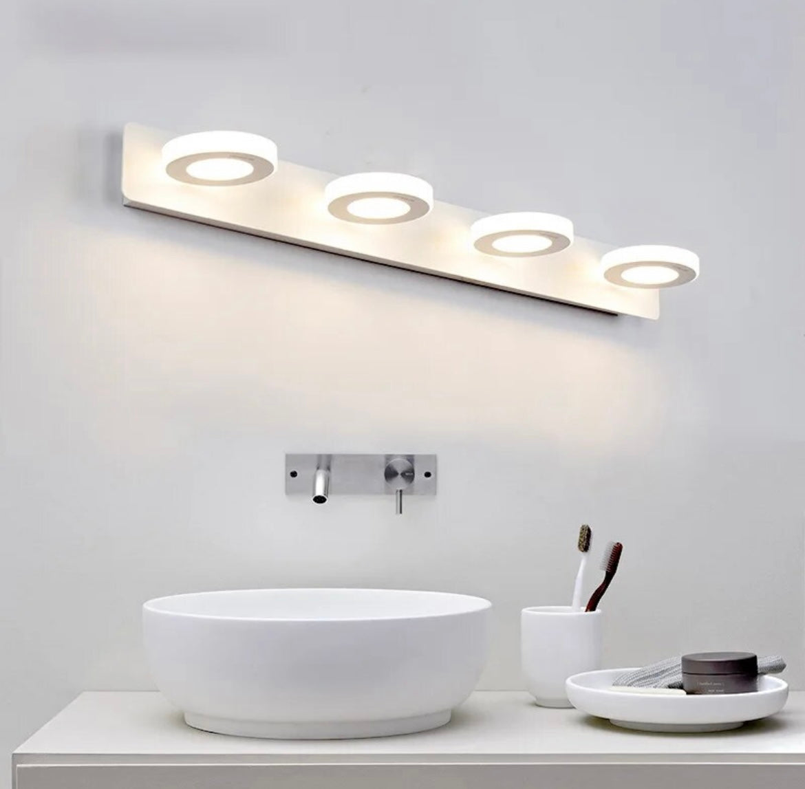 bathroom Modern Bathroom Vanity Wall Light