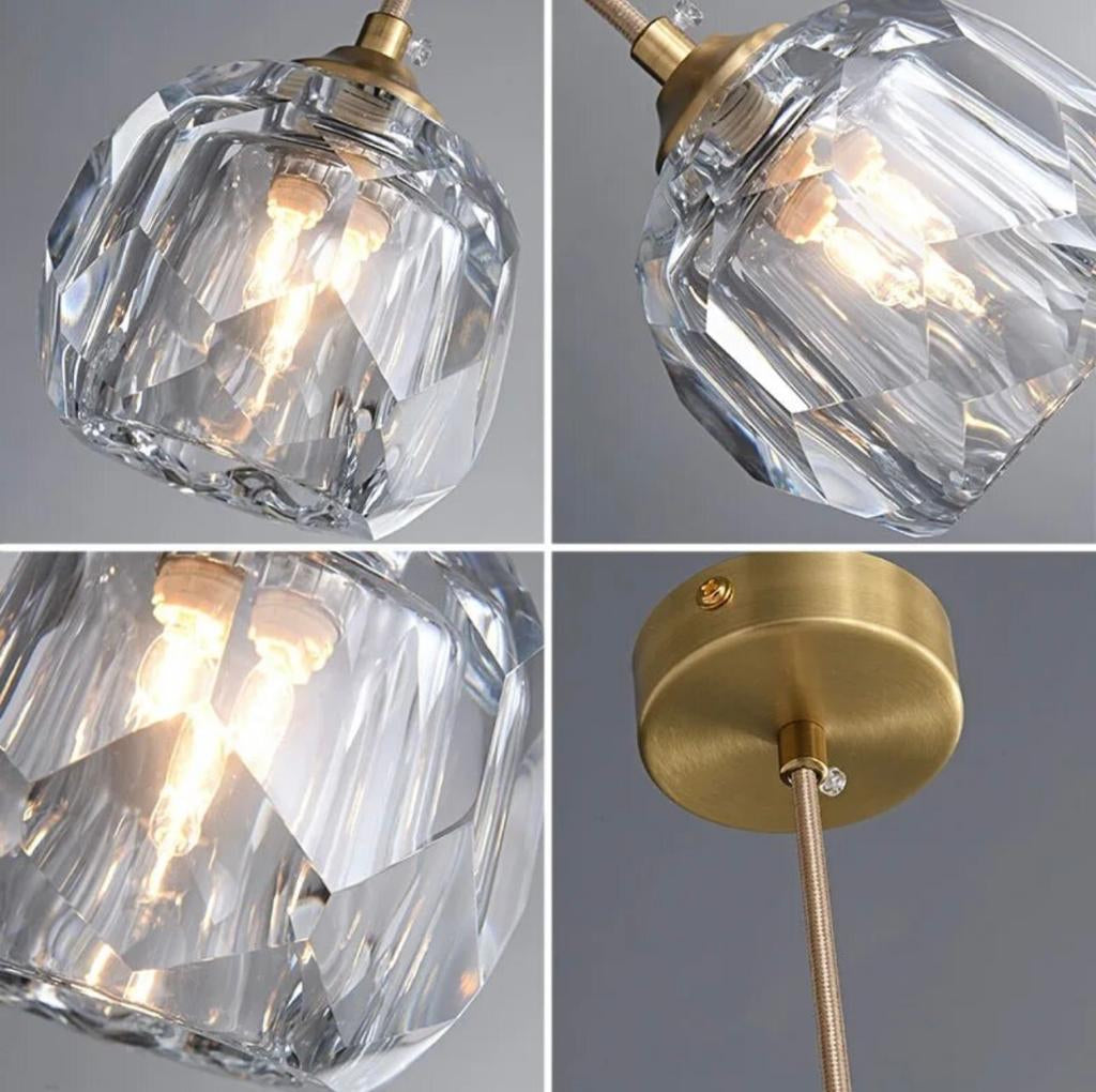 bedside Pendant Crystal Ball Lamp light