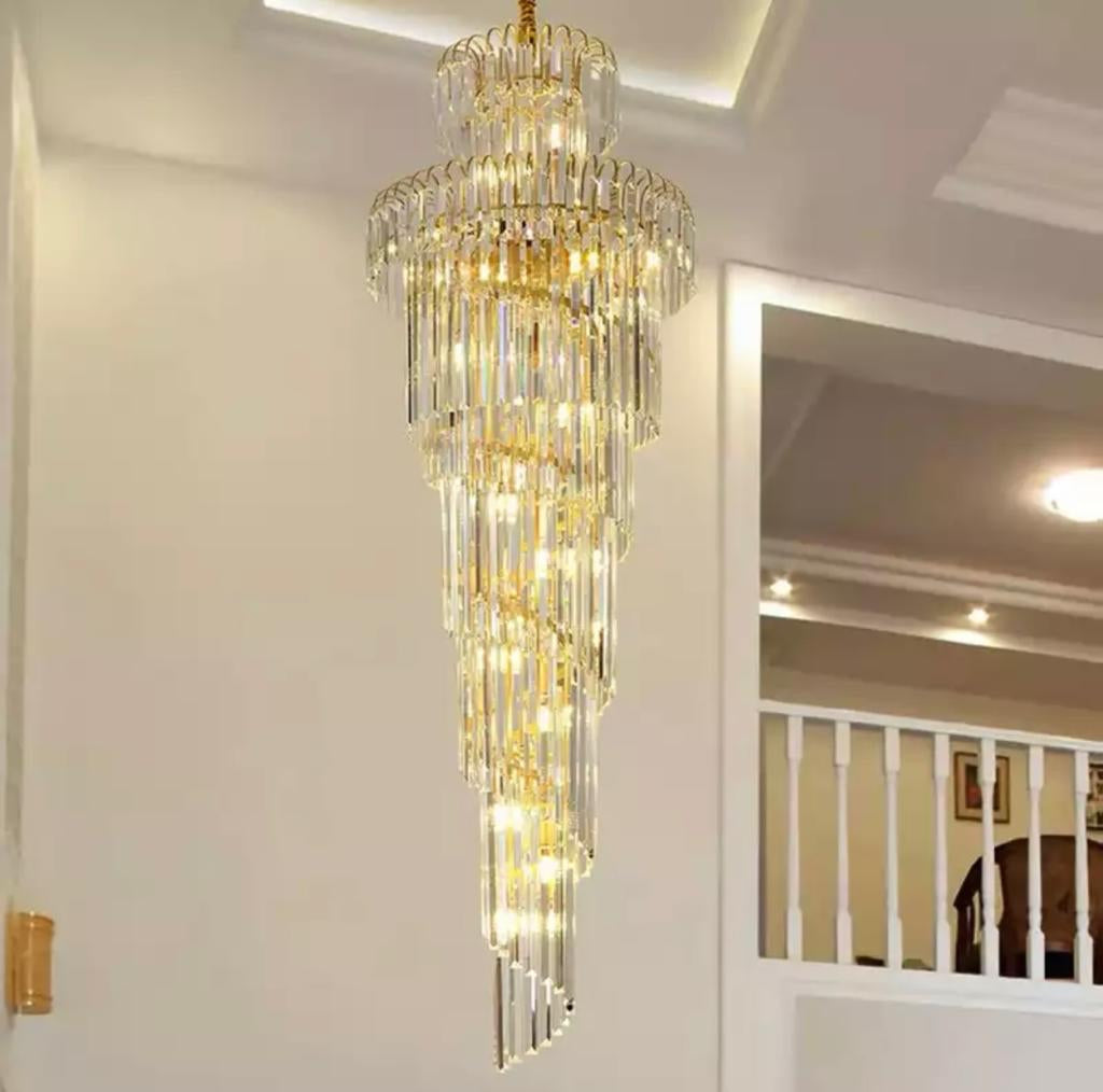 large chandeliers