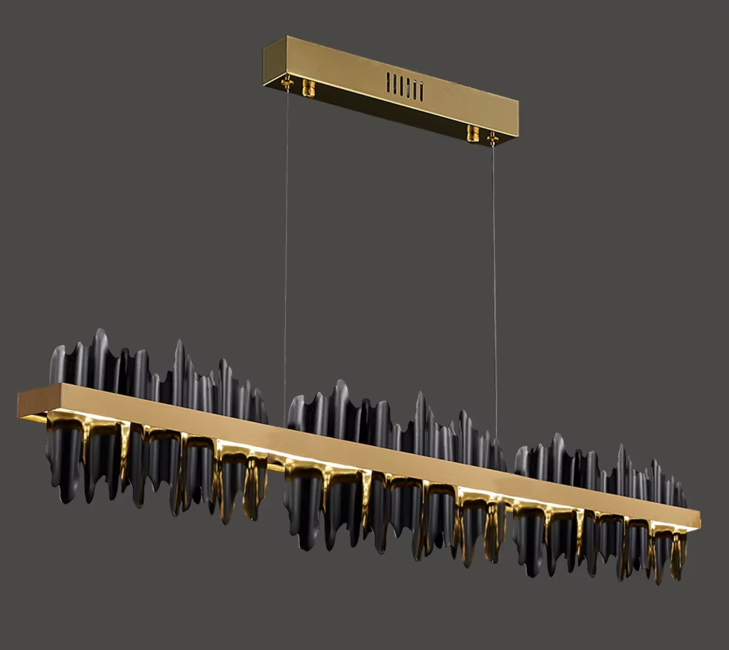 modern chandelier light black​