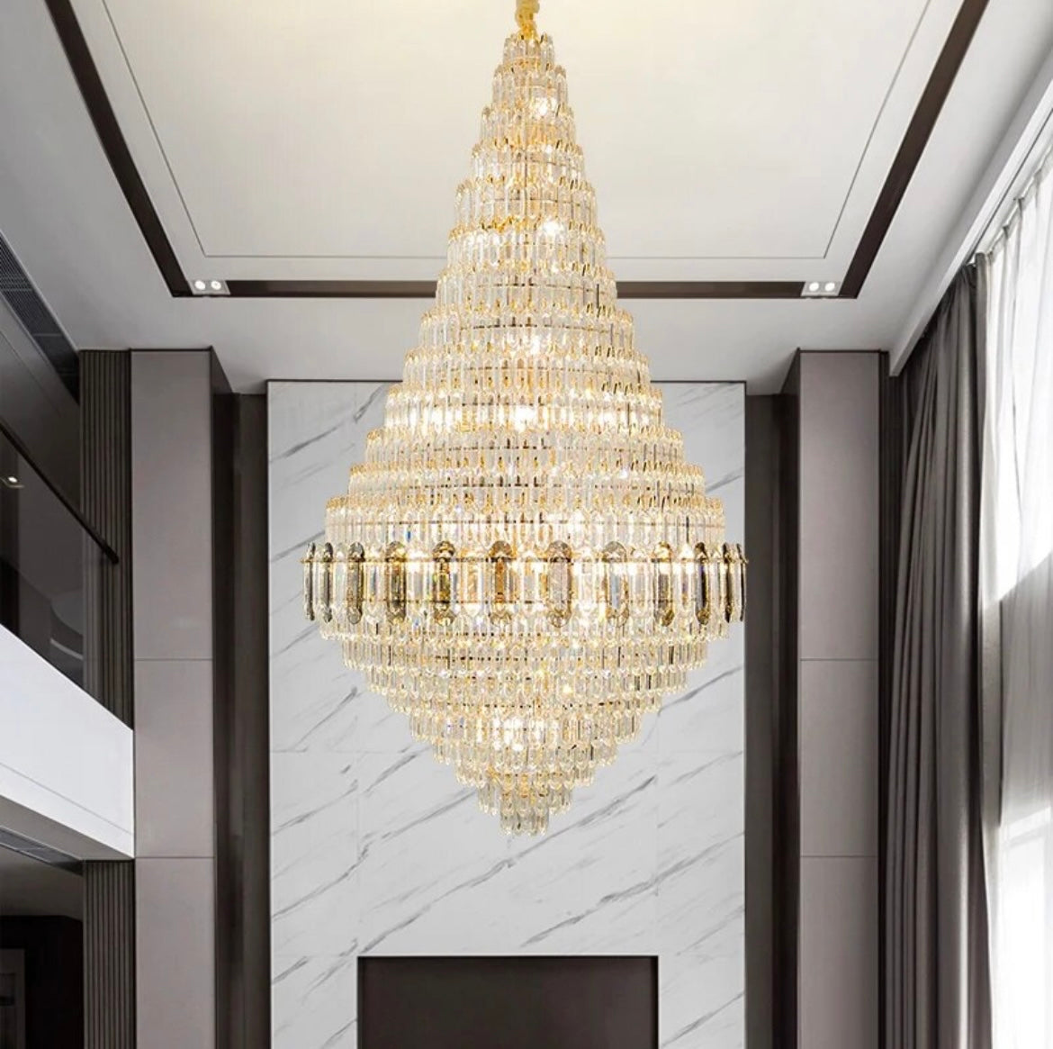 modern chandelier lighting crystal