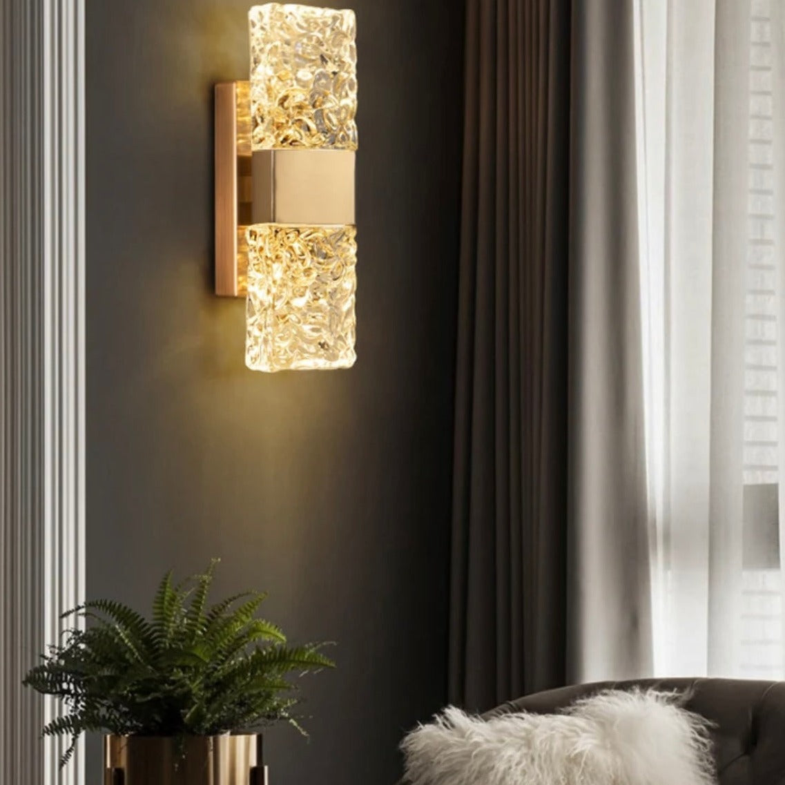 Simple Luxury Crystal Wall Light