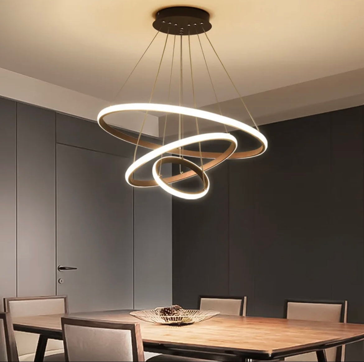 Circle Decorative Modern LED Light