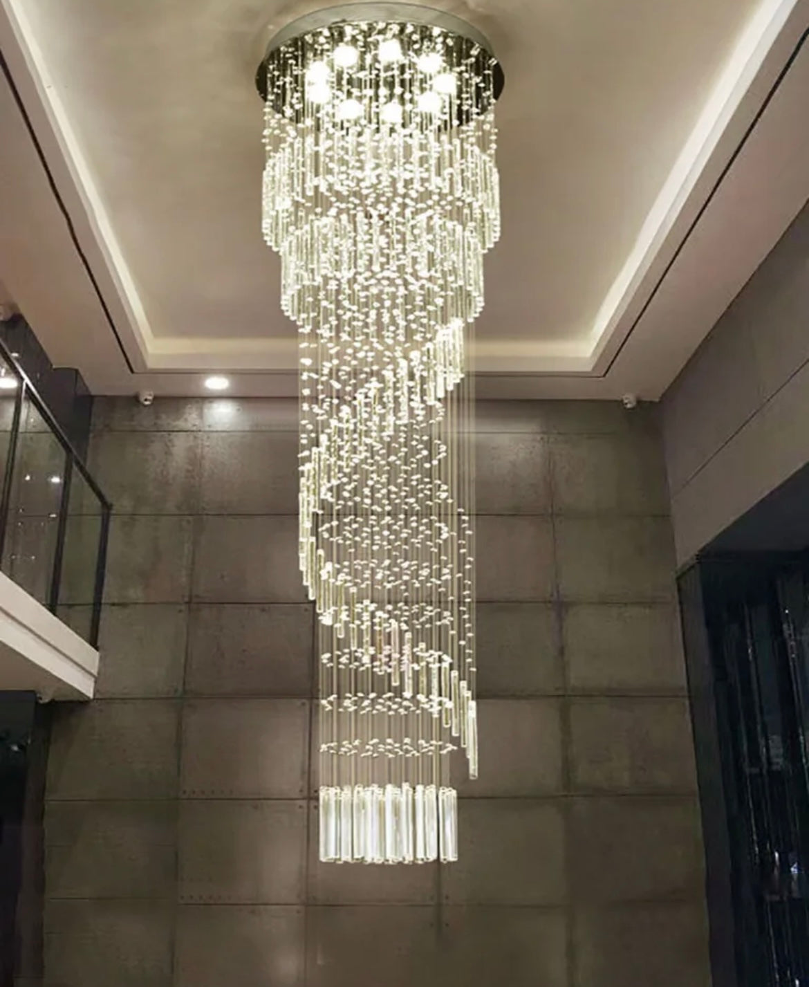 silver k9 chandelier crystals​