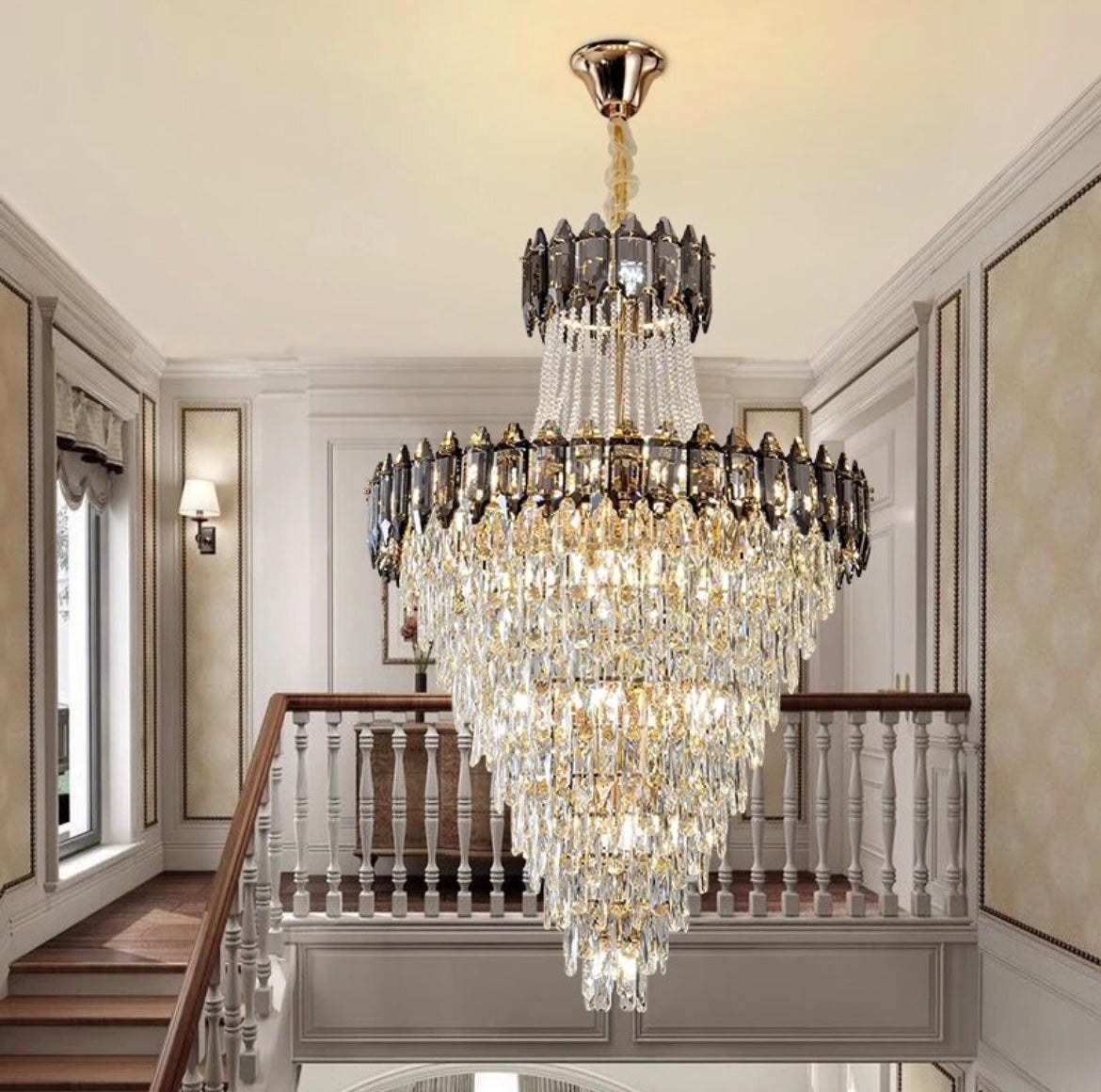 statement large hotel chandelier