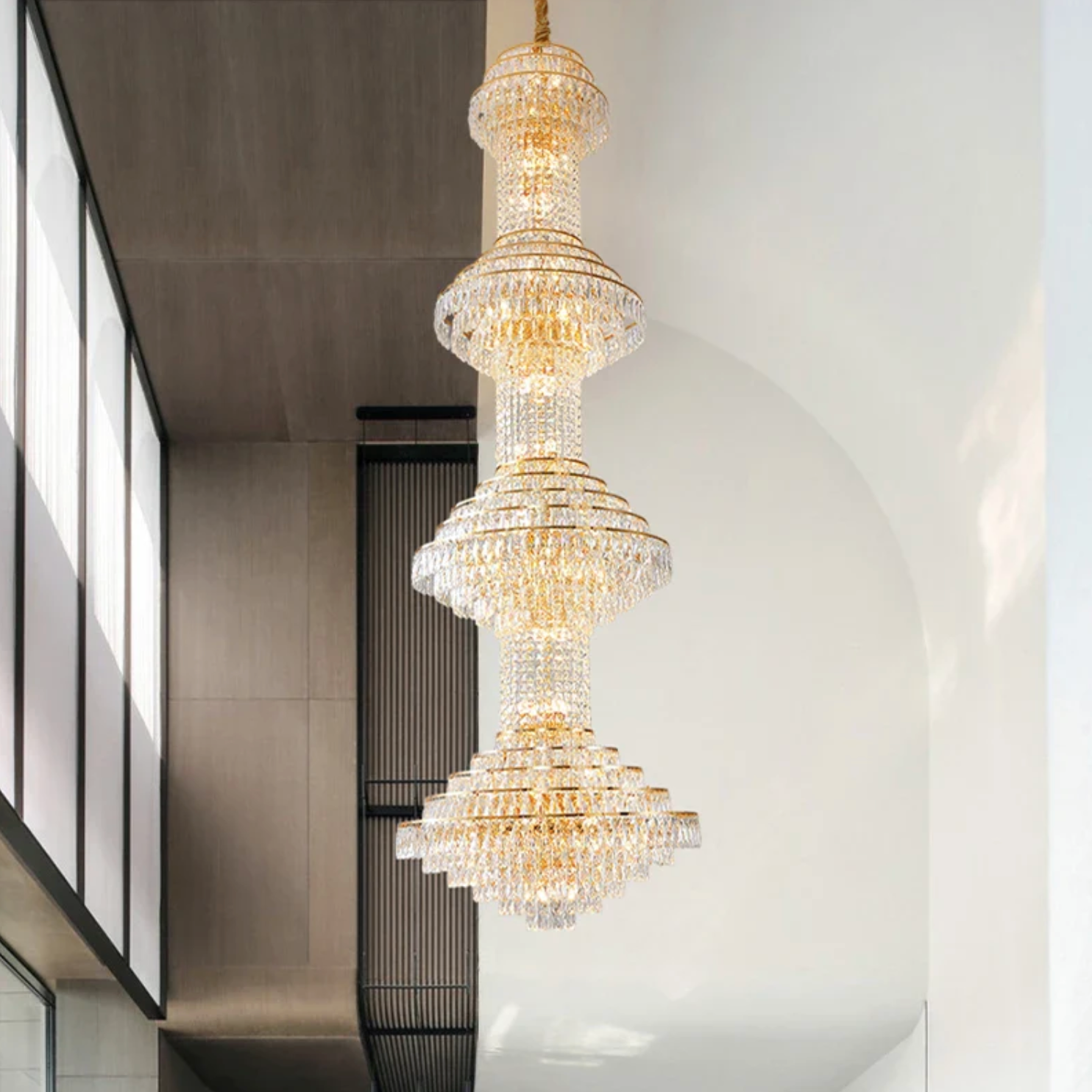 long chandeliers for staircases