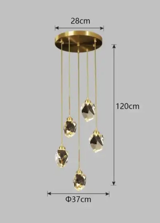 premium chandelier for staircases